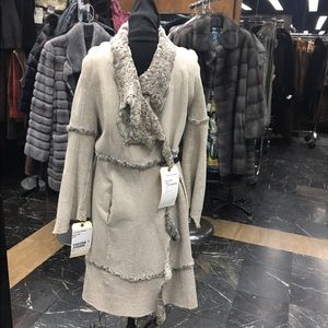 Shearling Coat fully reversible to Curly Lamb