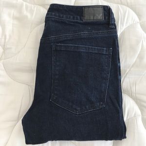 American Eagle Indigo Wash High-Rise Jeggings