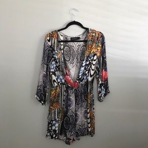 MINKPINK pattern romper