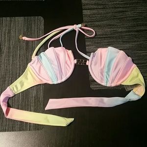 Rainbow WildFox Mermaid Shell XS Top