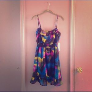 Multicolor Cocktail or Casual Dress