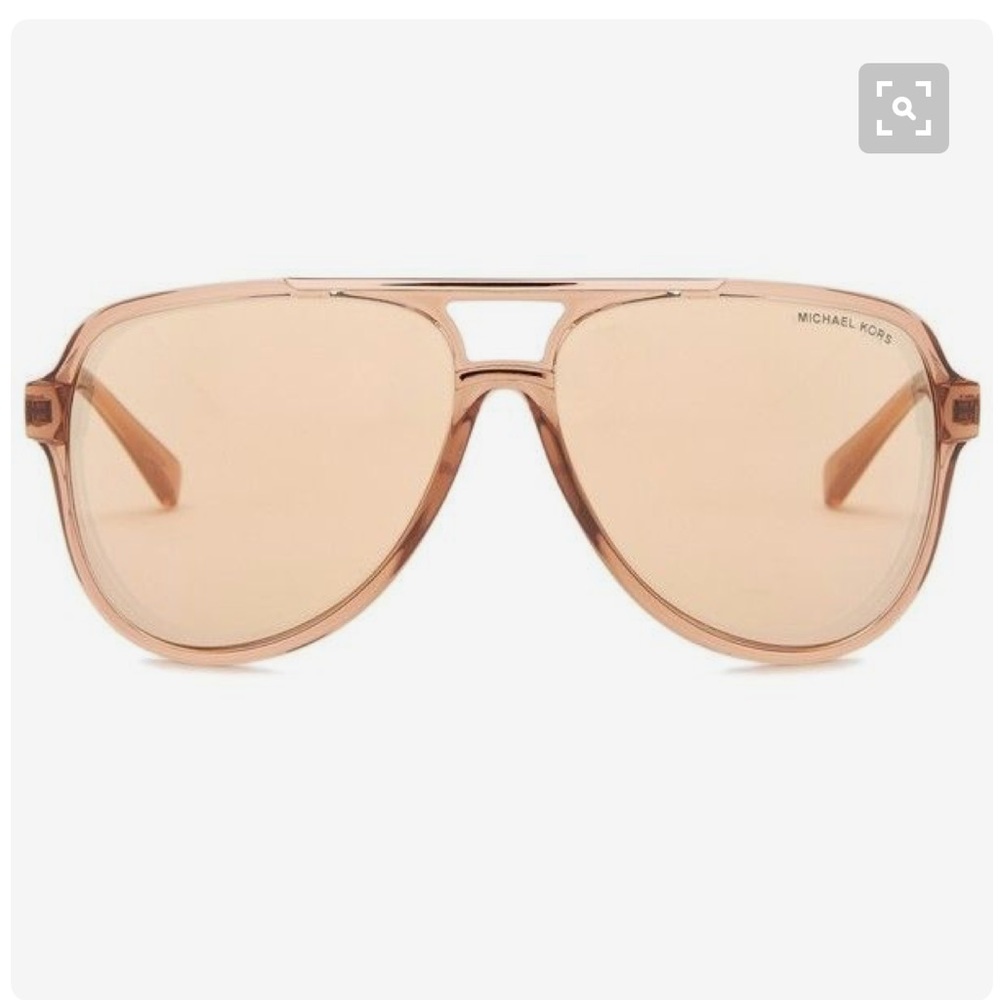 MUST GO NWT ROSEGOLD MICHAEL KORS PILOT SUNGLASSES