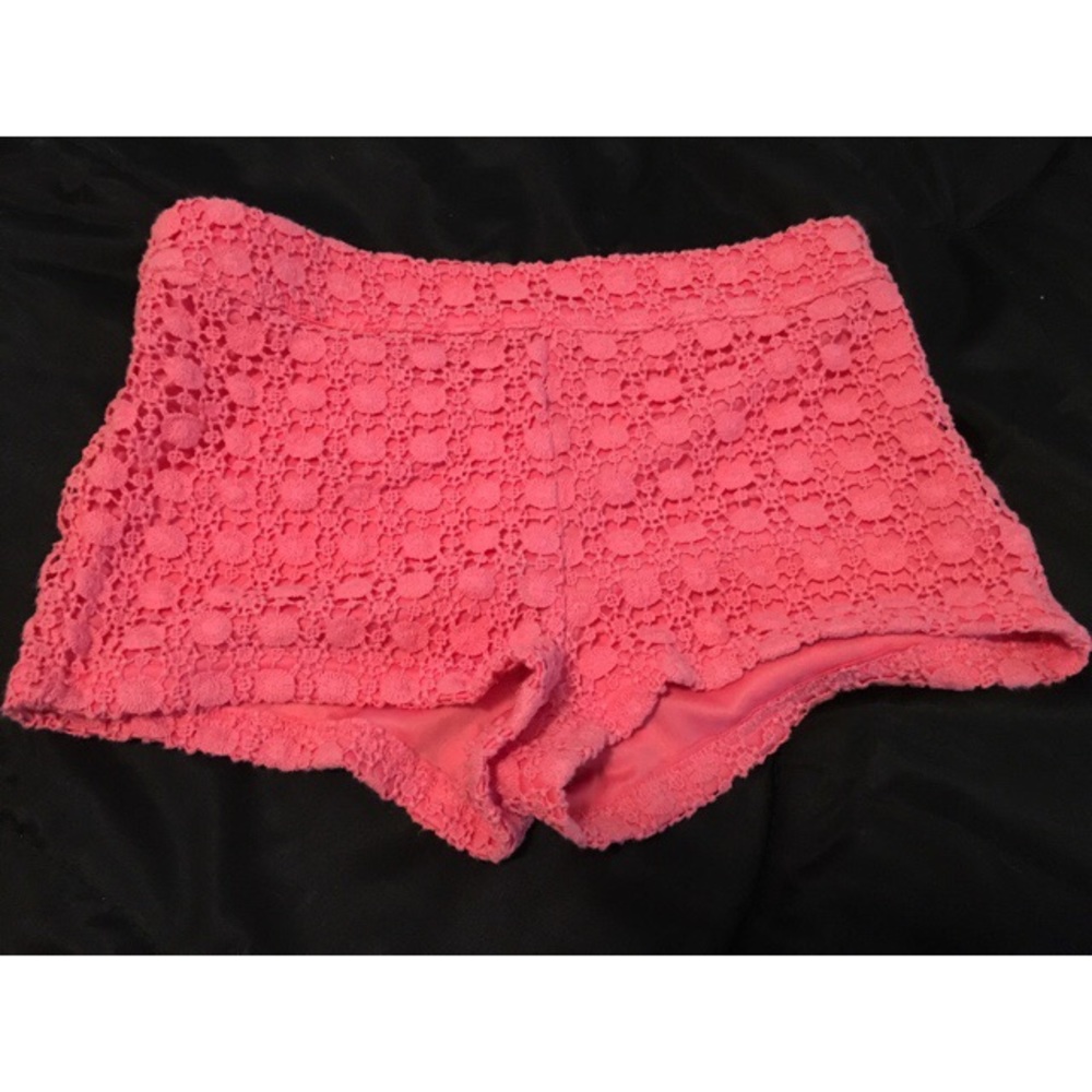Crochet shorts