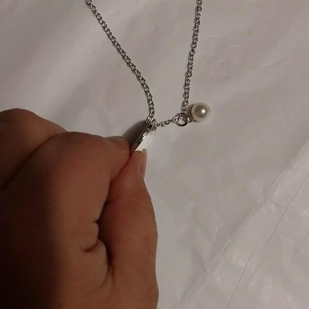 Semicolon necklace just breathe - Picture 7 of 7