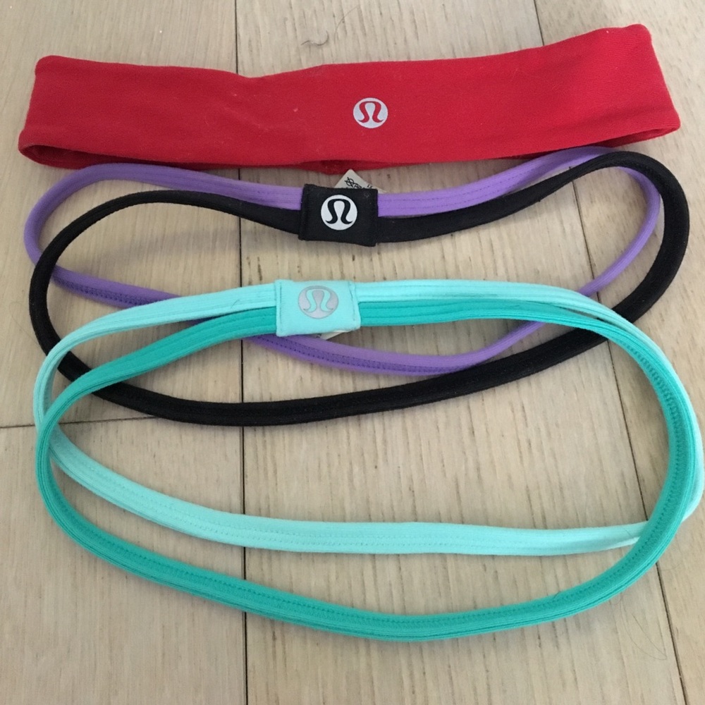 Set of 3 Lululemon headbands