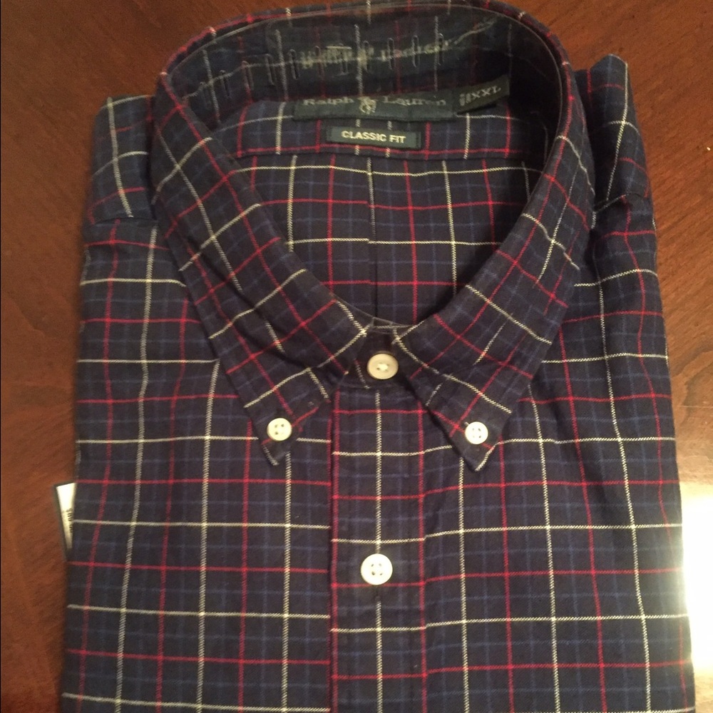 Ralph Lauren XXL men shirt (new) long sleeve