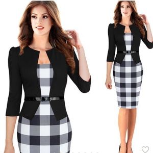 Womens One-piece  Jacket Brief Bodycon Dress👌🏻