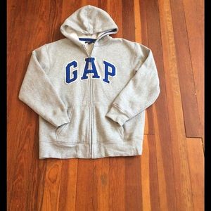 Boys gap zip hoodie