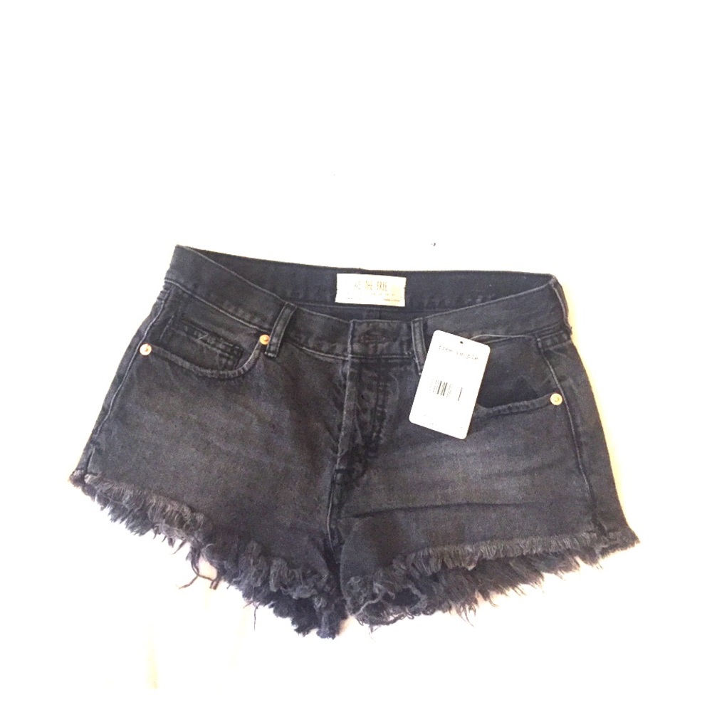 Black Free People Shorts