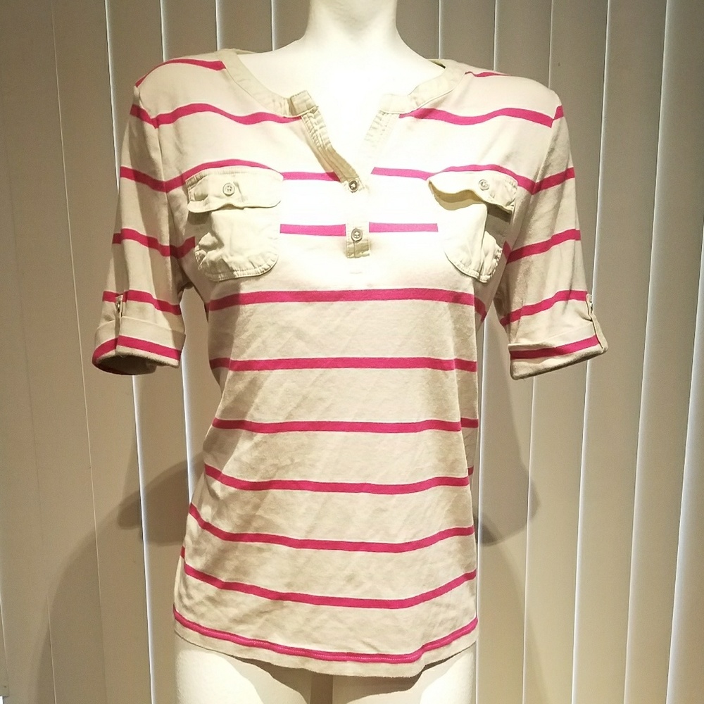 Croft & Barrow button down Henley