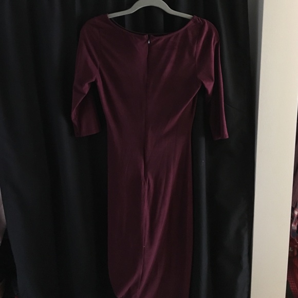 MEDIUM SUEDE WINDSOR DRESS - Picture 2 of 3