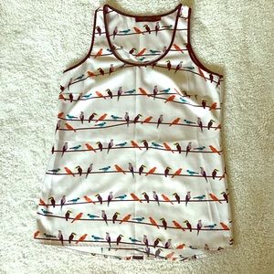 Birds on a wire tank 🐦