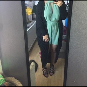 Black Loose Cardigan