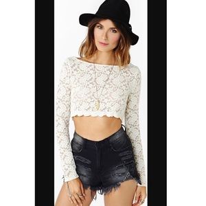 Nasty gal x Audrey Top