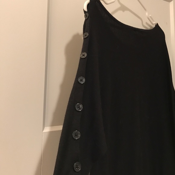 Express Button Sleeve Sweater - Picture 3 of 5