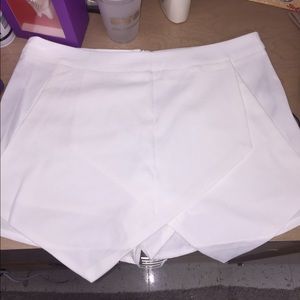 Brand New white envelope shorts!!!