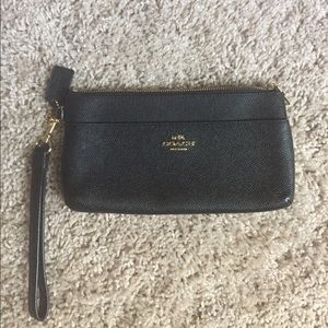 Black Coach Wristlet