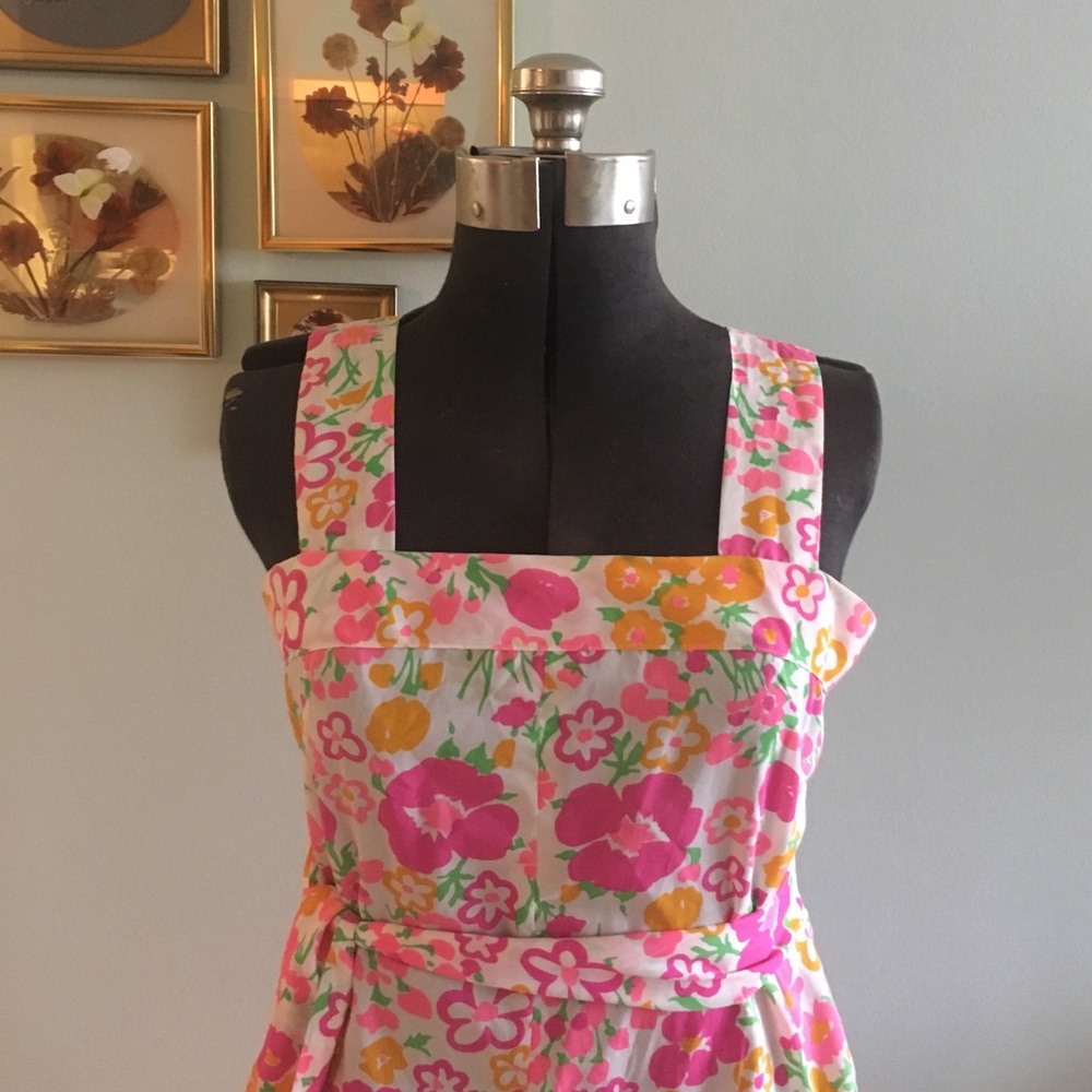 🌺 VINTAGE Adorable, psychedelic 60s sundress