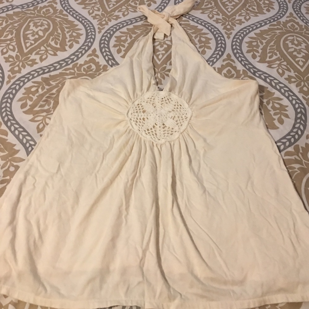 Halter tie top shirt