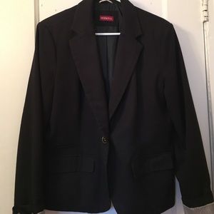 Black casual blazer
