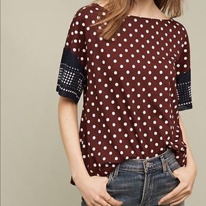 Anthropologie Margot Printed Tee