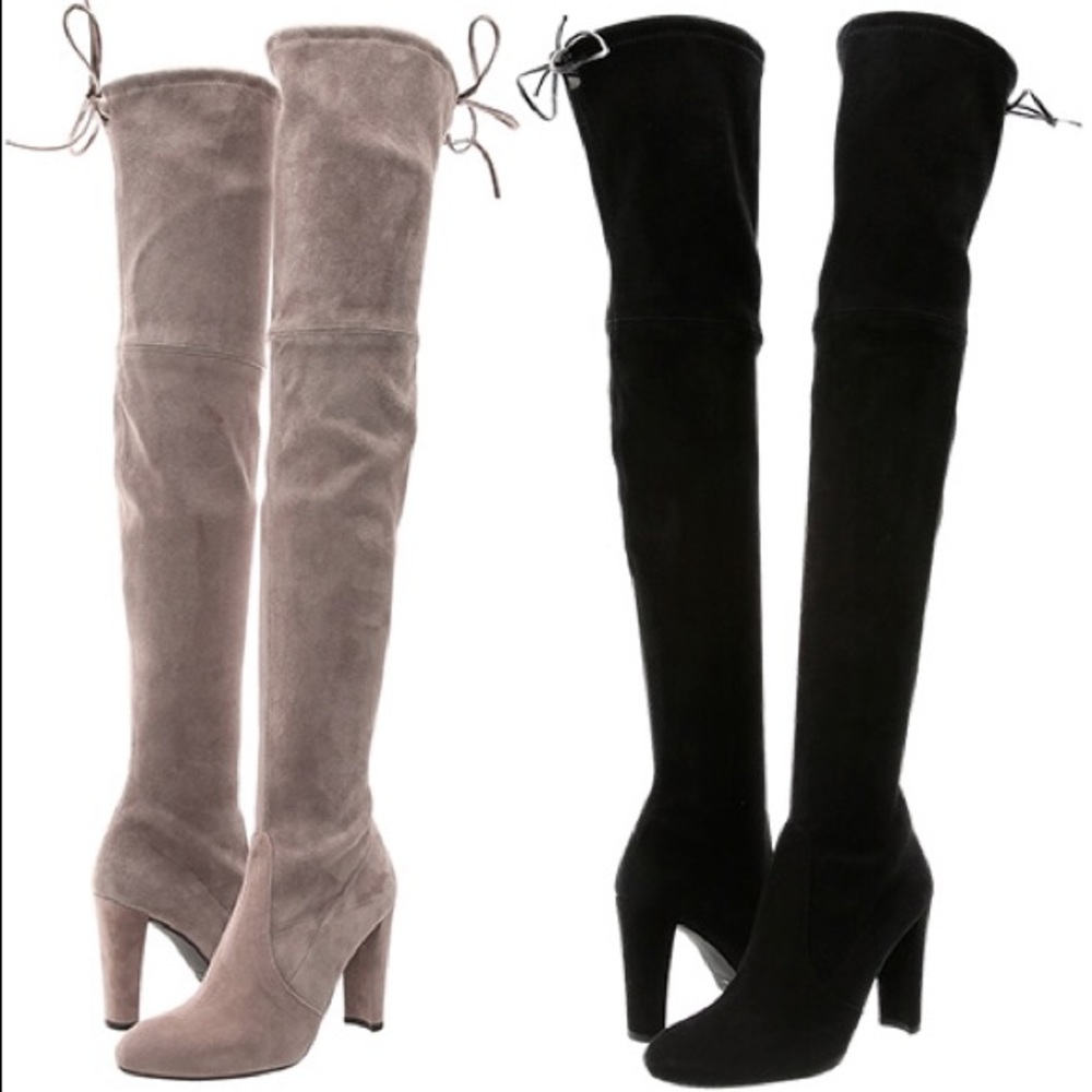 Black Steve Madden Over the Knee Boots