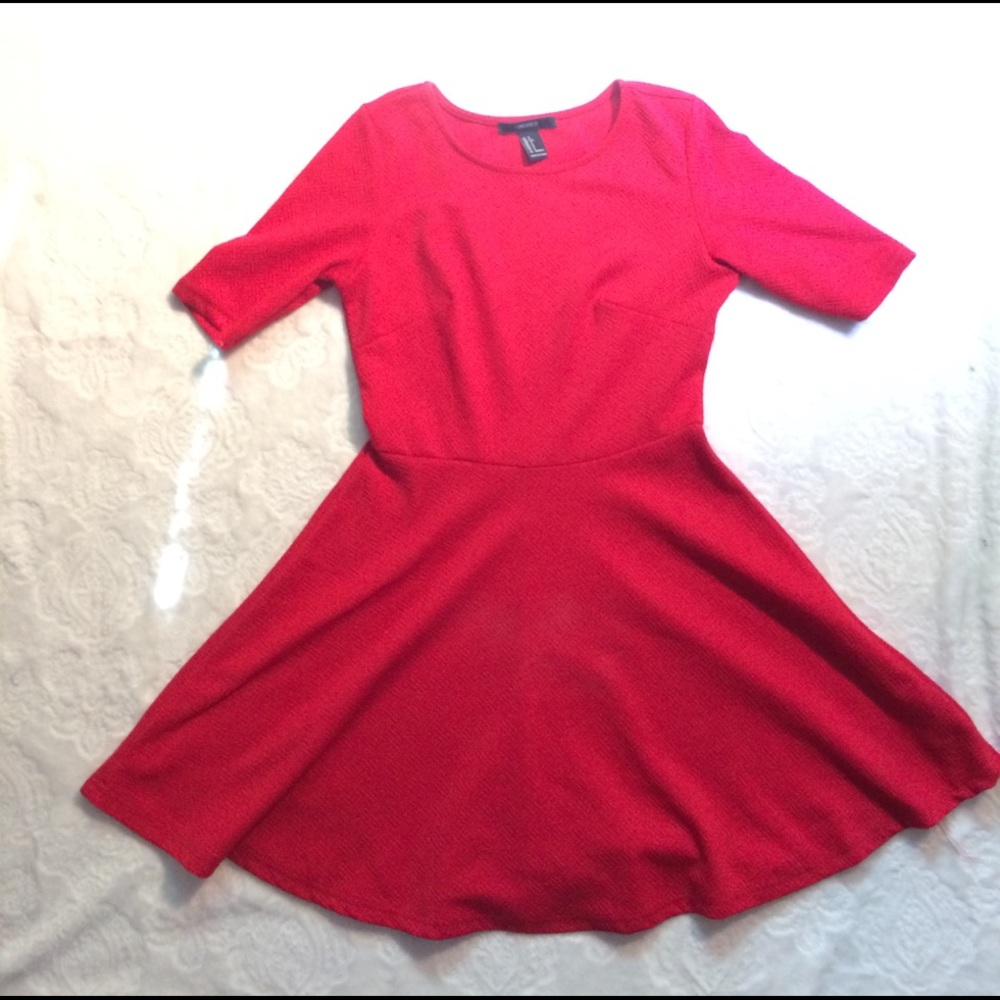 Red dress