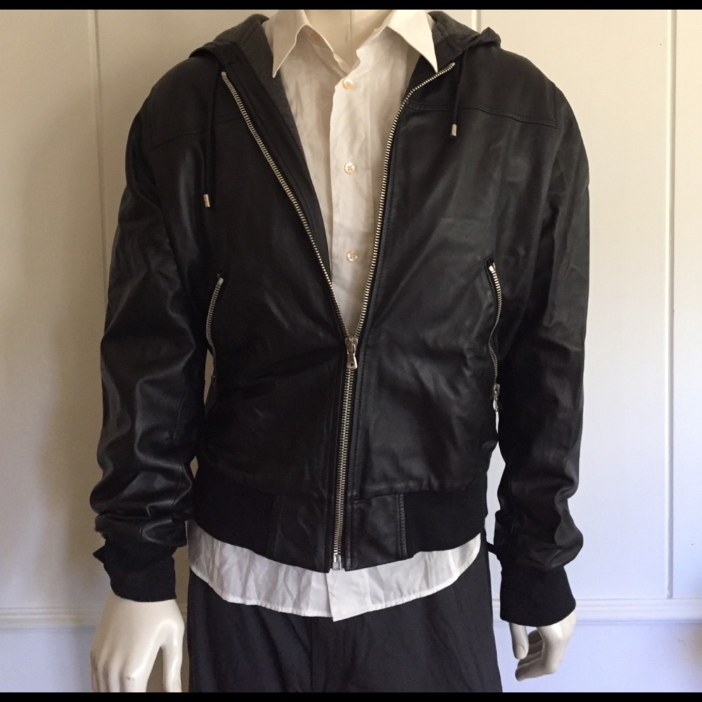 Dolce & Gabbana Hooded Bomber Jacket