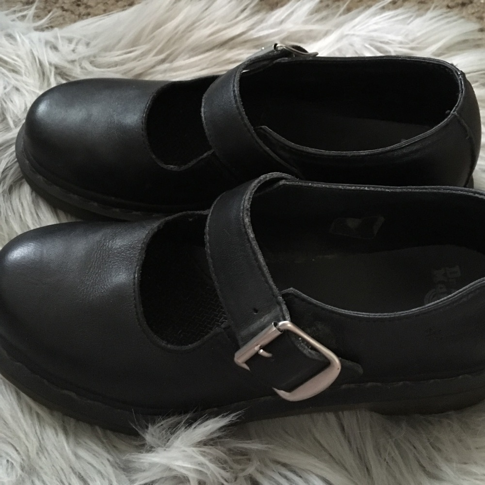Dr Martens Mary Jane Buckle Shoes