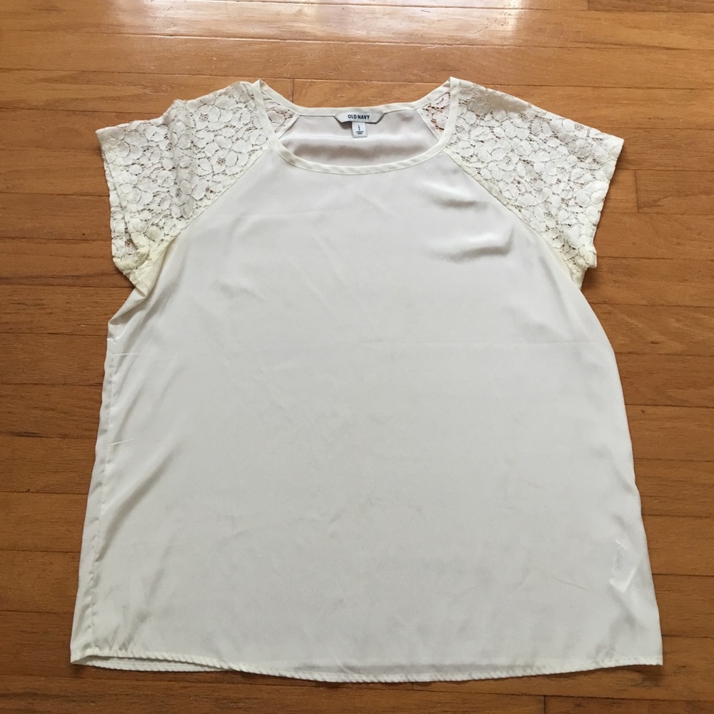 Cream Old Navy Top