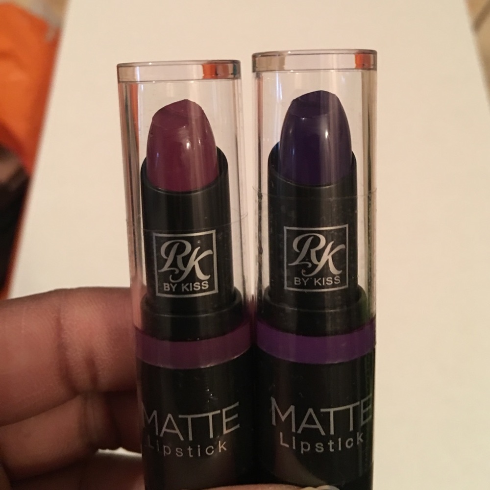 New Ruby Kisses Lip color in two colors of purple