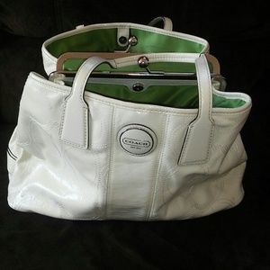 All Leather Coach handbag