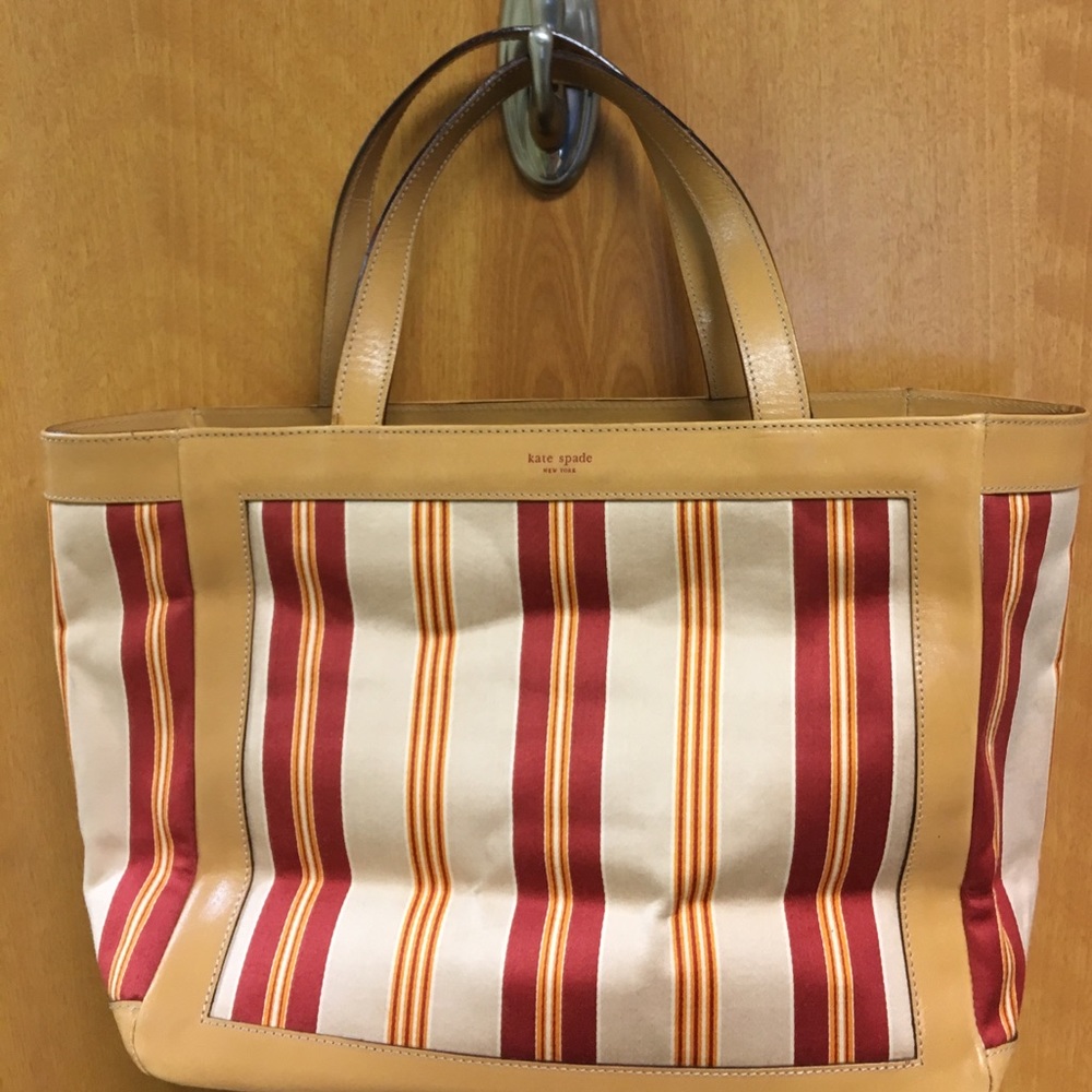 Striped Kate Spade Tote