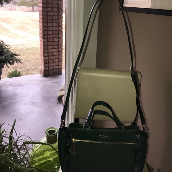 Evergreen Kate Spade purse - Picture 5 of 5