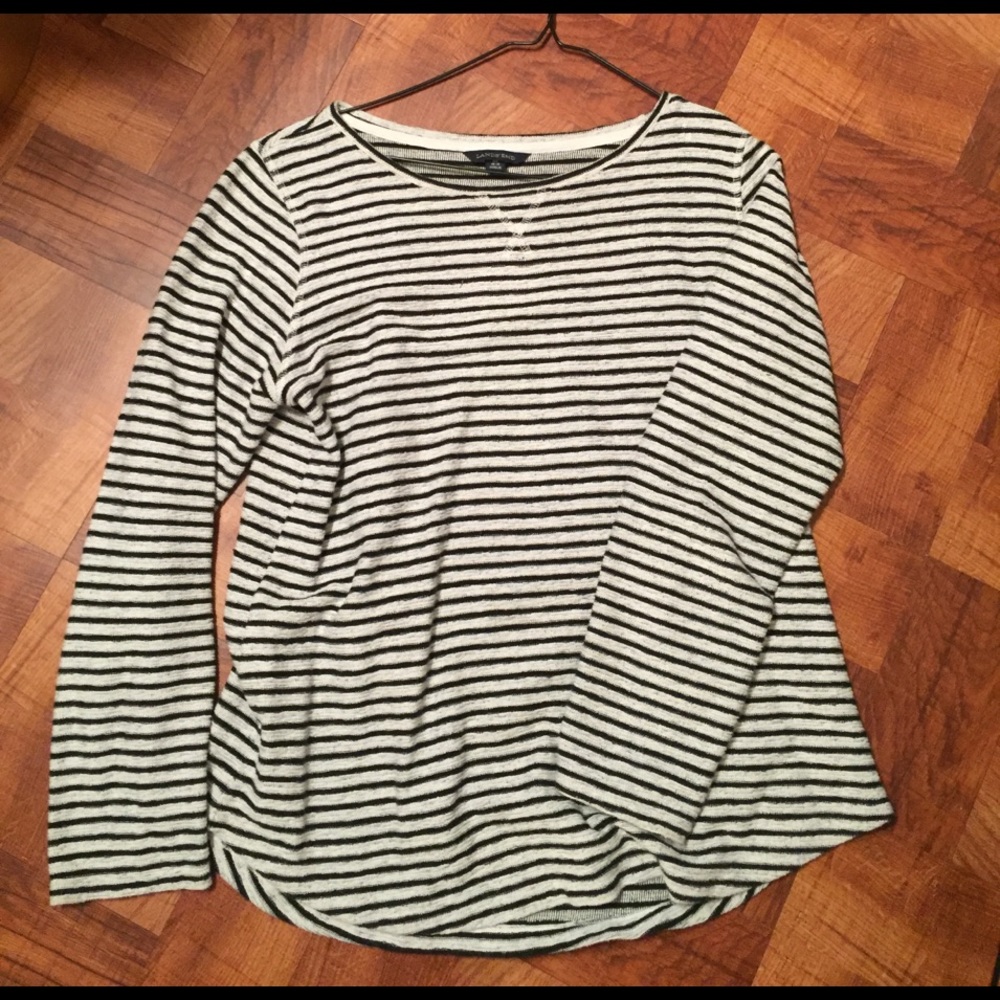 Lands' End terrycloth sweatshirt