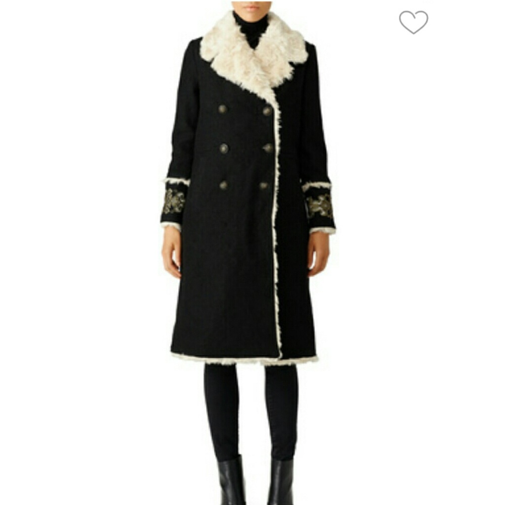 TODAY ONLY!! RARE Free People Shearling Coat M