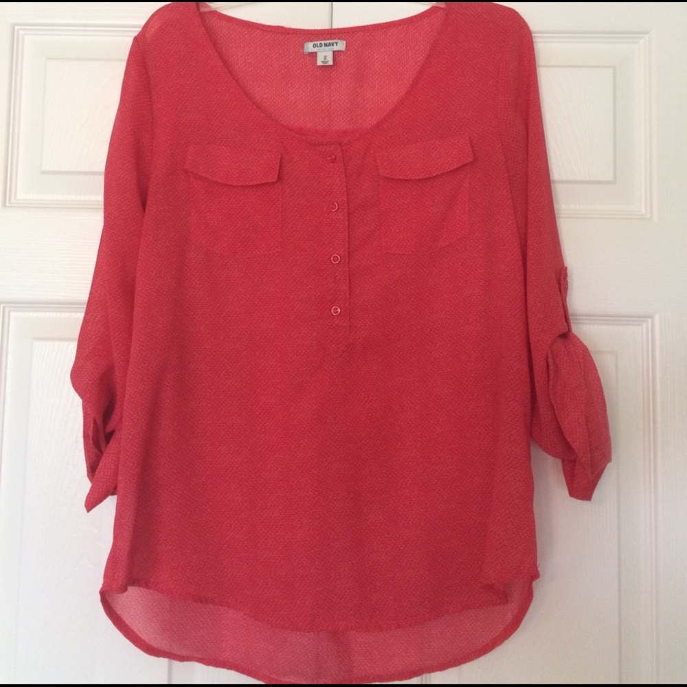 Pink blouse