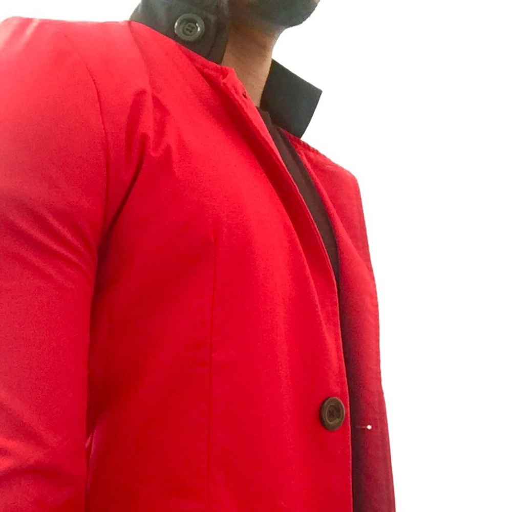 CKP Bright Red Men's Blazer