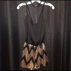 Sequenced Night out romper 🖤