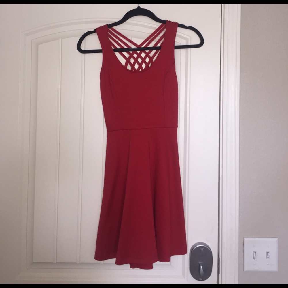 Red dress