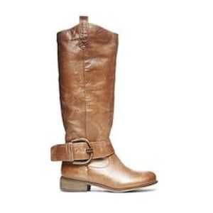 Steve Madden Cognac leather boot size 8