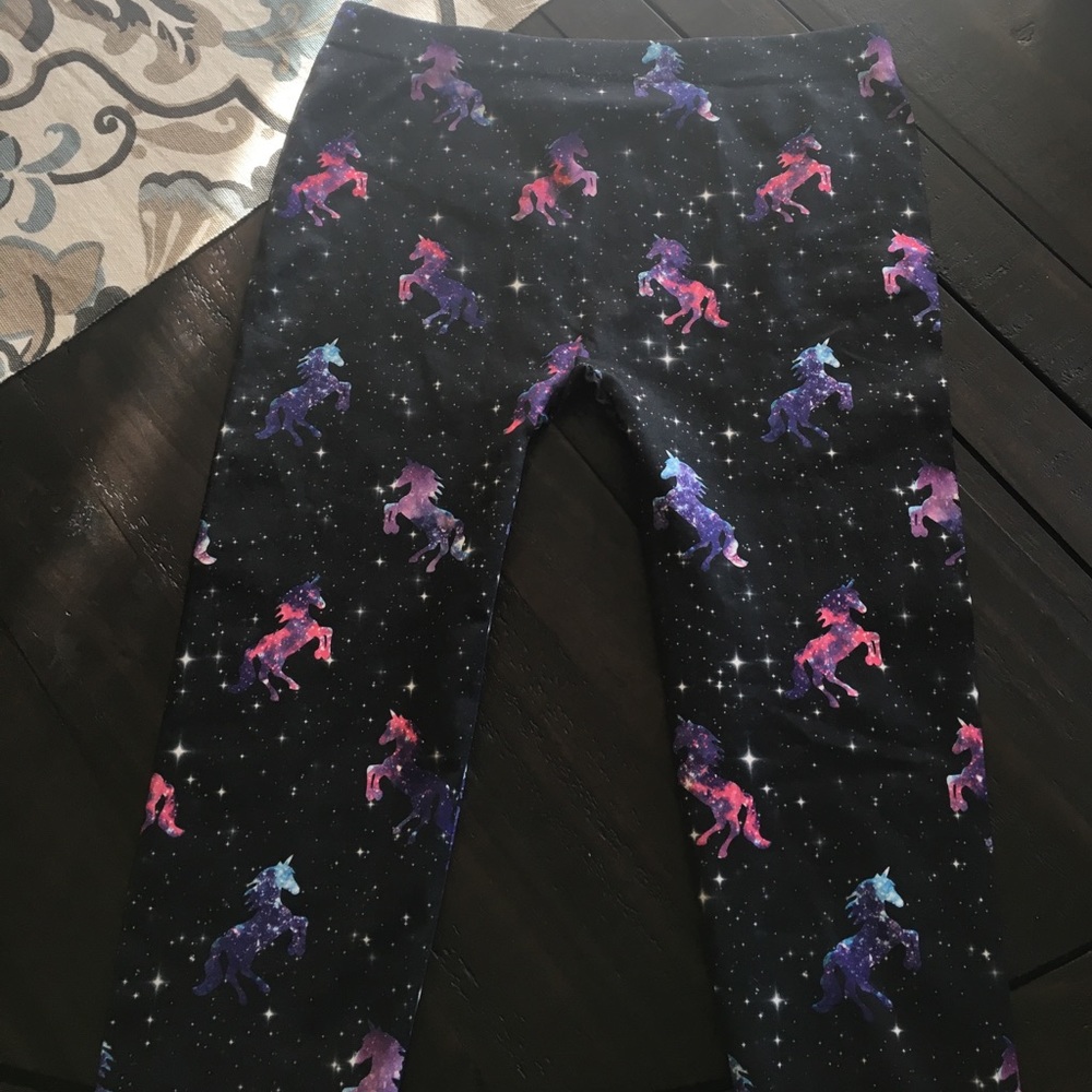 Girls unicorn leggings