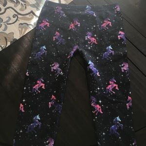 Girls unicorn leggings