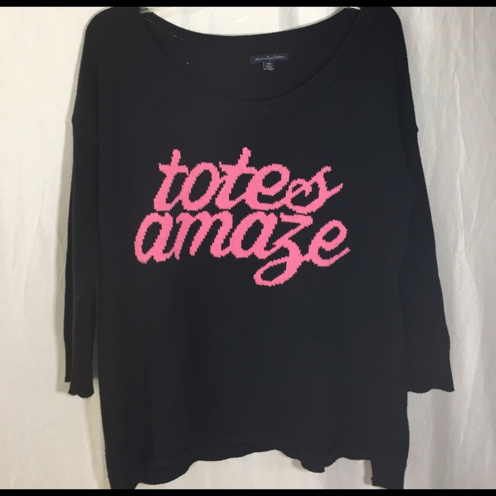 Totes Amaze American Eagle Sweater