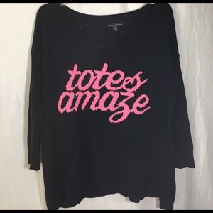 Totes Amaze American Eagle Sweater