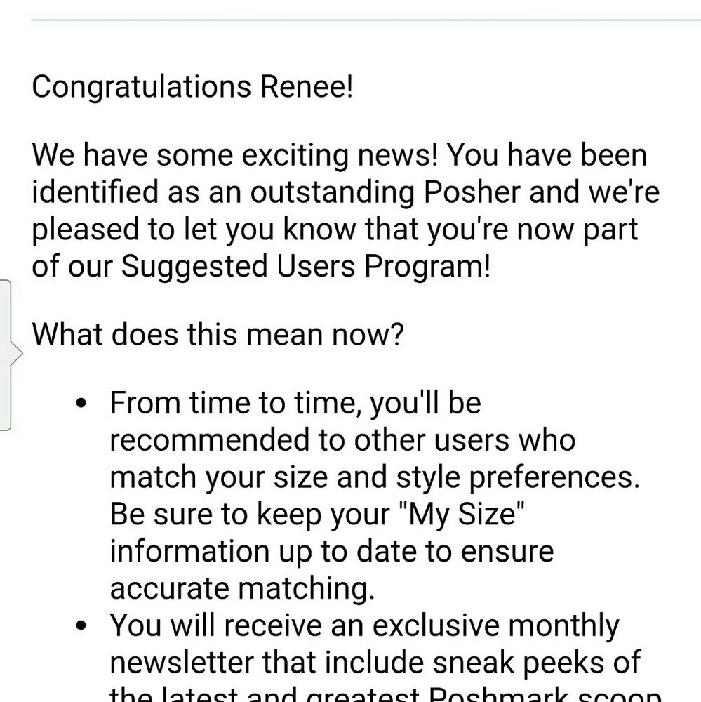 I'm a SUGGESTED USER now!!!!!