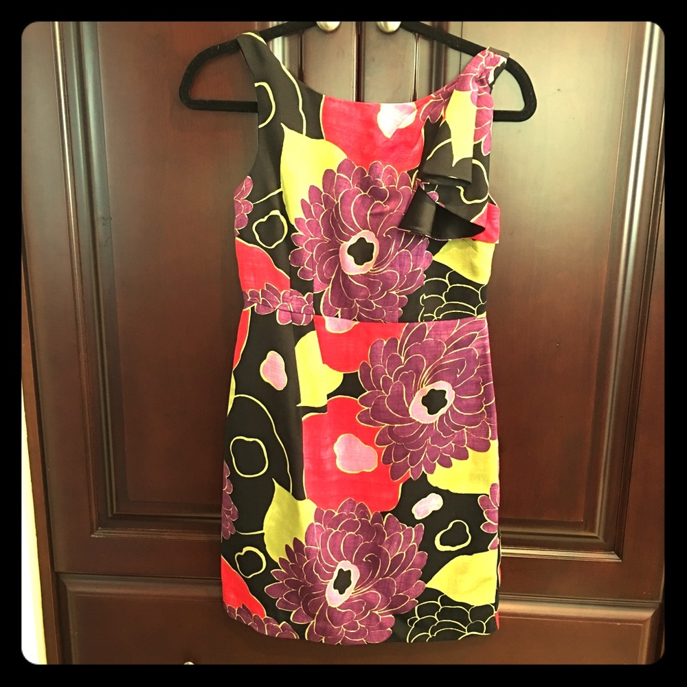 Anthropologie Floral print mini dress