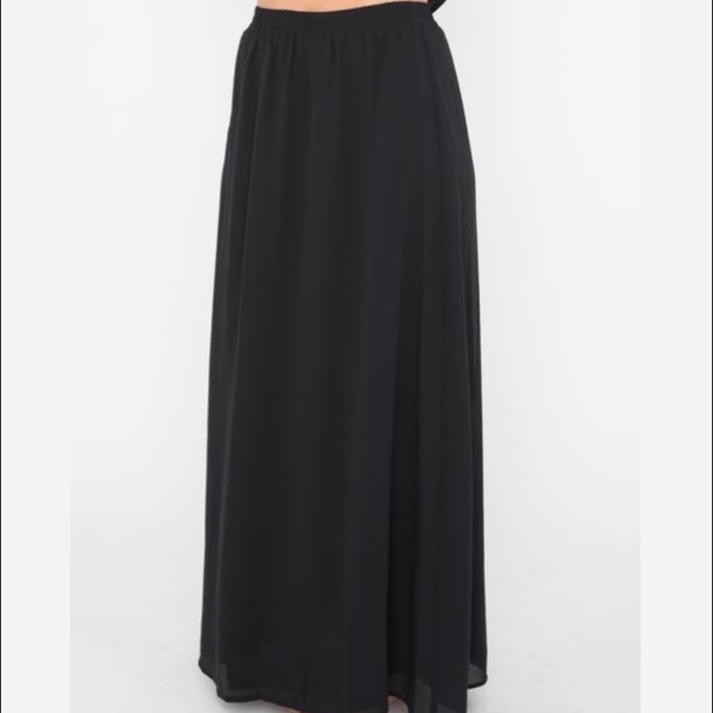 Black Maxi Skirt