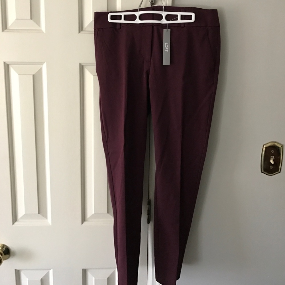 loft Marisa skinny ankle pant size 6