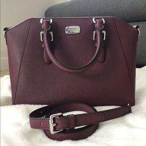 Michael Kors Purse | Topzip Leather Satchel